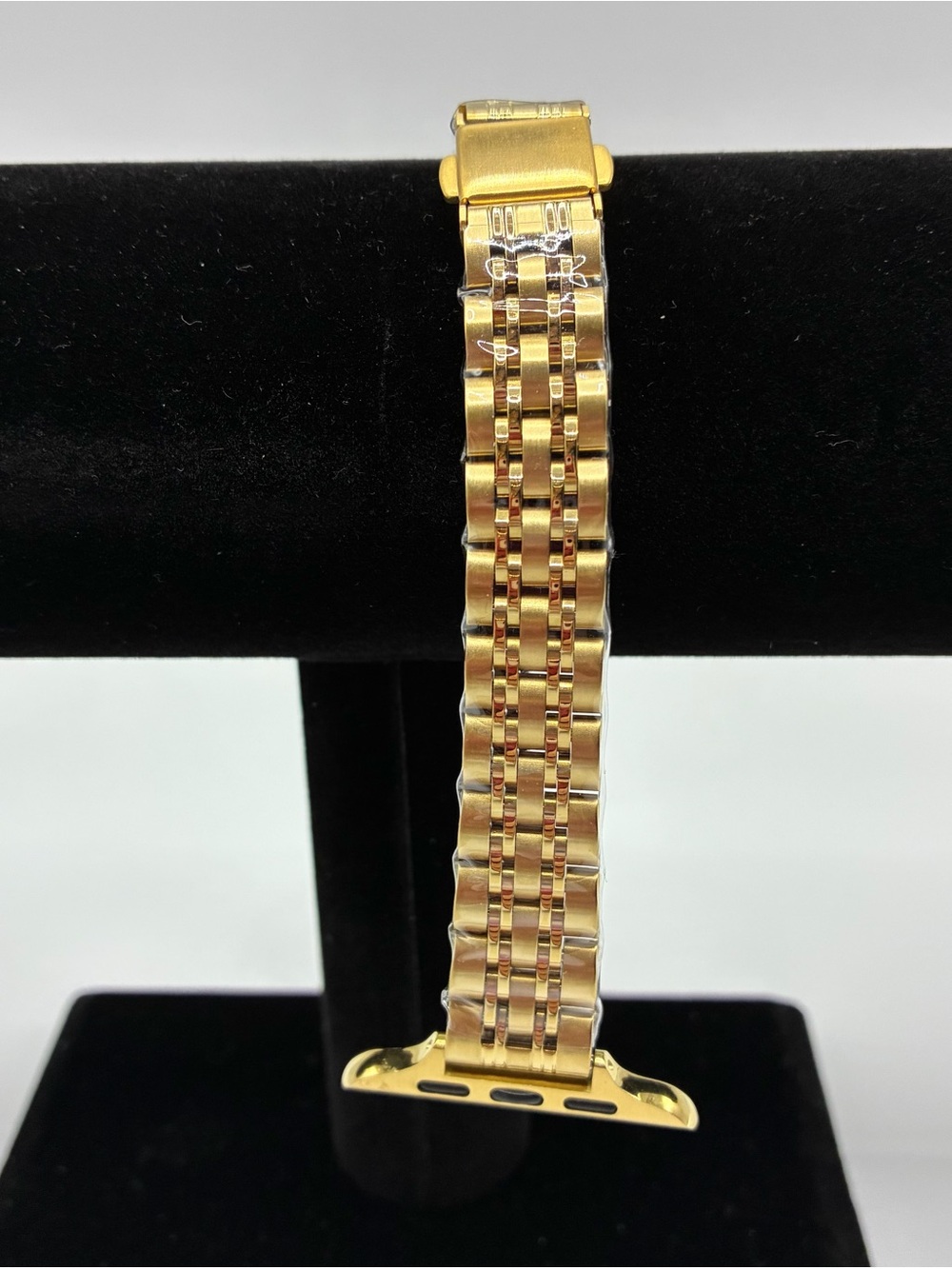Gold Stainless Steel Link Watch Band for Women